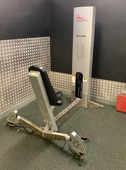FreeMotion Set 18 strength machines, Epic Series and Genesis Cable Motion, 1A biomechanics, similar to Hoist, used - refurbished condition