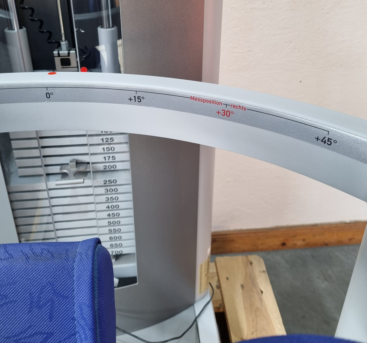 Frei Genius Eco torso rotator, rotary torso, rotation machine, MPG, twister, side abdominal muscles, frame color silver, used - refurbished condition