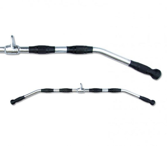 Lat pull-down bar approx. 120 cm, ergonomic rubber grips