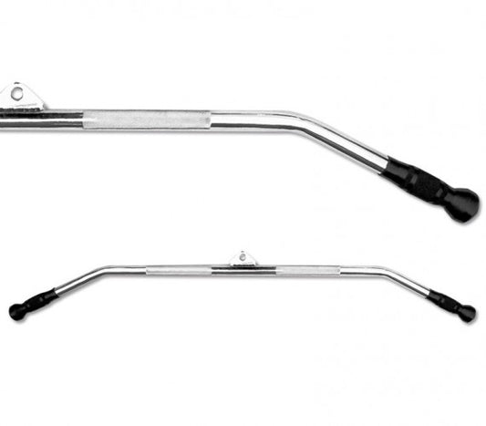 Lat pull-down bar 120 cm hollow, rubber end grips