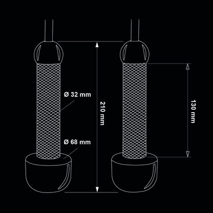 ATX Trizeps-Seil - Roller Cable Handle - Zugseil