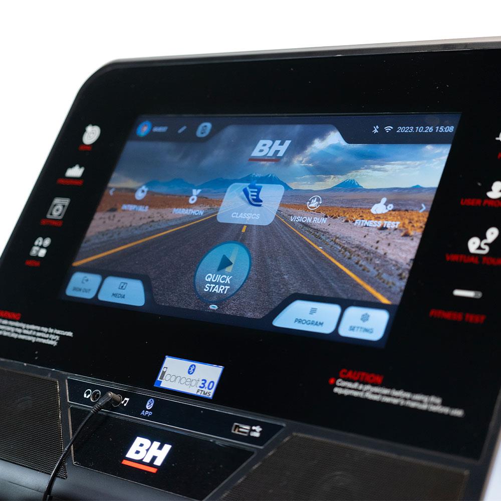 BH Fitness Laufband RS1200 Multimedia