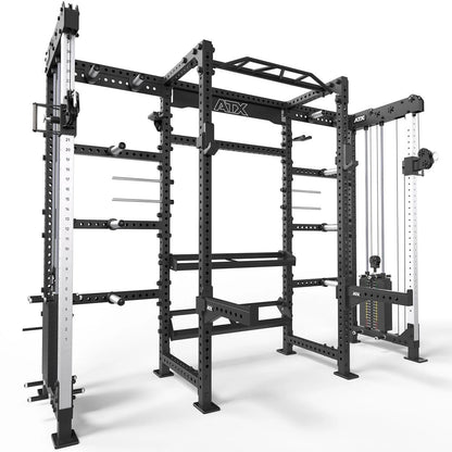 ATX Cable Cross Rack with 2 x 90 kg plug-in weights and many extras