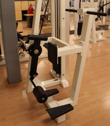 Gym80 standing leg curl: Leg Curl in white | Thanks to sports