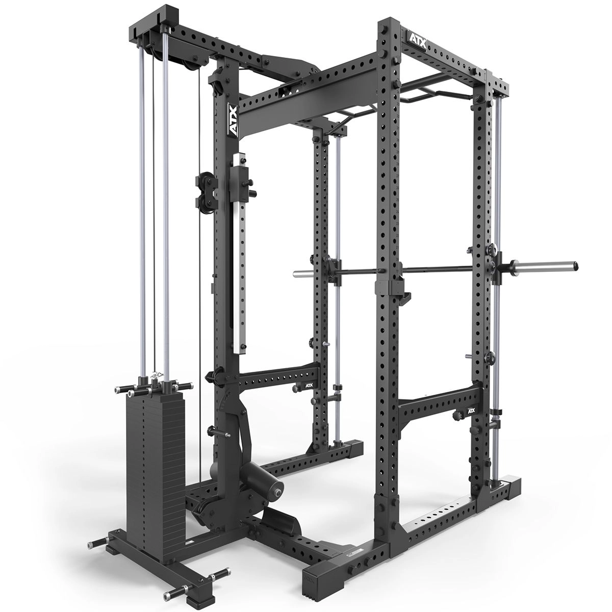 ATX Power Rack 780 mit Latzug - Steckgewichte & Multipresse