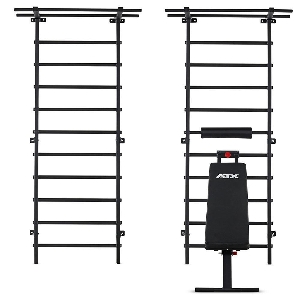 ATX Wall Bar Gym / Wall Bars with Bench