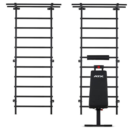 ATX Wall Bar Gym / Wall Bars with Bench