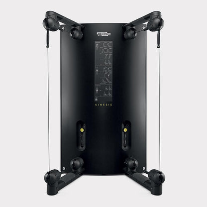 TechnoGym Kinesis One - Multi-station cable pull power station with two weight blocks, used - refurbished condition