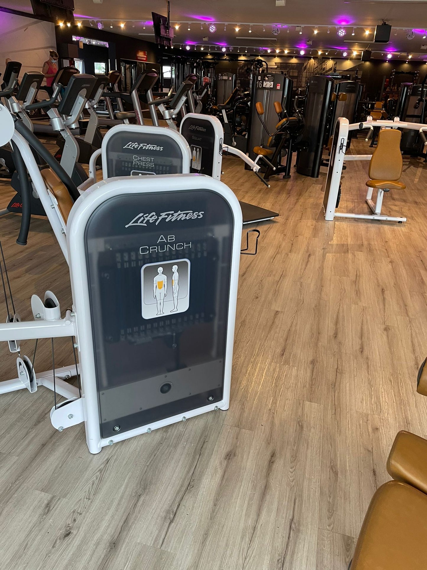 Life Fitness Circuit Serie Gerätezirkel, 10 Kraftgeräte im Set, gebraucht - überholter Zustand