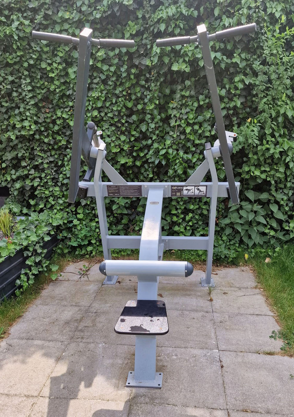 Inter Atletika Outdoor EXplode 9 Kraftgeräte im Set, DHZ Xplode Kraftgerätepark, Baujahr 2021, Farbe Grau-Silber, gebraucht - geprüfter Zustand