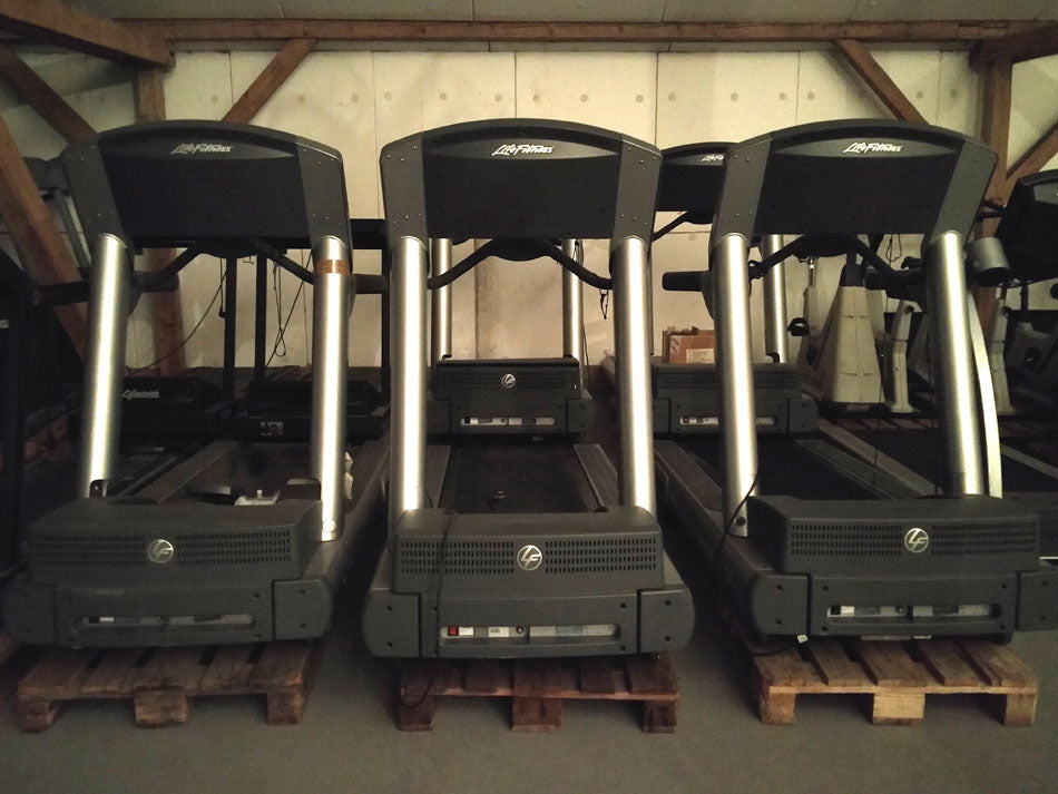 Life Fitness Silverline Cardiogerätepark, 7 Cardiogeräte, gebraucht - überholter Zustand