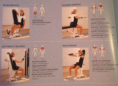 Multitrainer with adjustable training bench