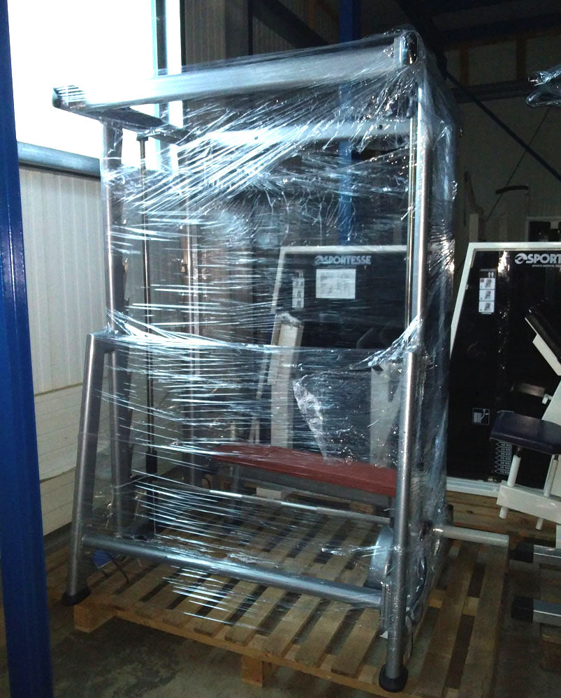 BH Fitness Max Rack LD400 / XD400EI, Multipresse, Power / Squat Rack, Silber, gebraucht