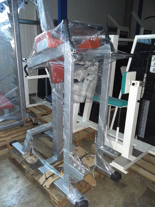 Pull-up, dip, leg raise, ab station, tri machine, silver, sturdy, used