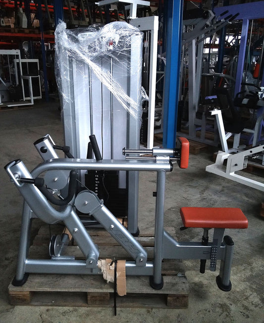 BH Fitness Latisolator / Lat-Rudern / Seated Row / Rear Delt, Silber, Strength Line, gebraucht