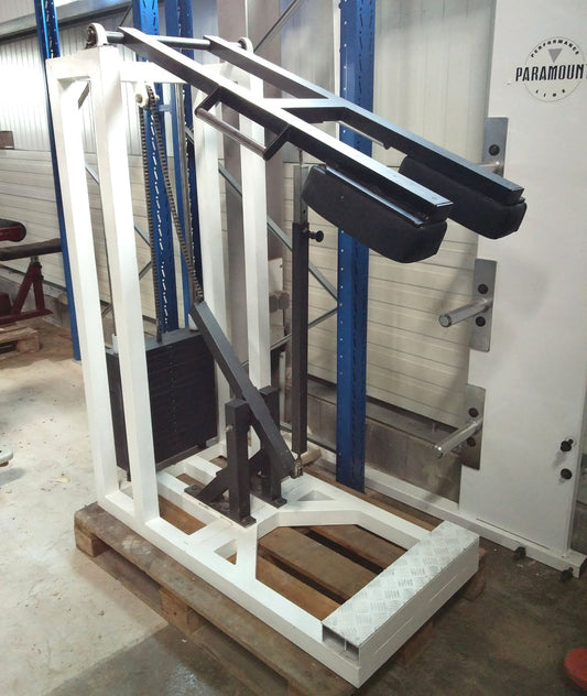 Wadenmaschine stehend, Galaxy, Weiß, gebraucht