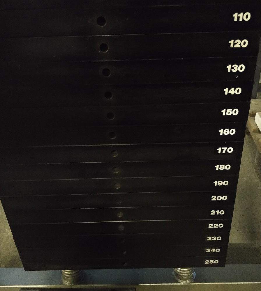 Künzler Beinpresse, sitzend, 250kg Gewichtsblock, Silber, gebraucht