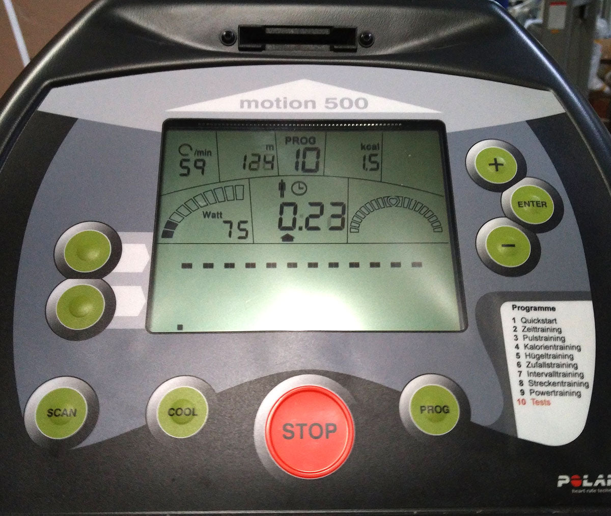 Motion Cycle 500 med, Emotion Fitness, Ergometer, gebraucht - überholter Zustand