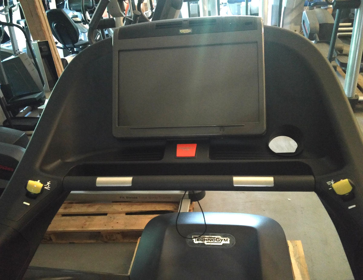 TechnoGym treadmill Excite Line Run Now 700, Unity Display with Internet, YouTube, Netflix, used - refurbished condition