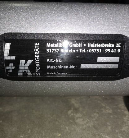 L+K E-Line Power Rack, Silber, Neuwertiges Ausstellungsstück - Sonderpreis