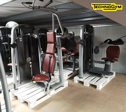 TechnoGym Selection Line MED 8 medical strength training equipment set, rehabilitation fitness equipment, used - refurbished condition