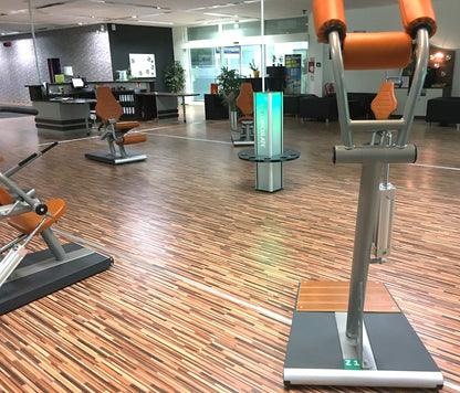 SportsArt start-up package - strength training equipment, cardio equipment, circuits, weight benches, etc. - complete gym equipment - used, refurbished condition