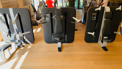 TechnoGym Kinesis Stationen, 6 Kraftgeräte im Set, gebraucht, überholter Zustand
