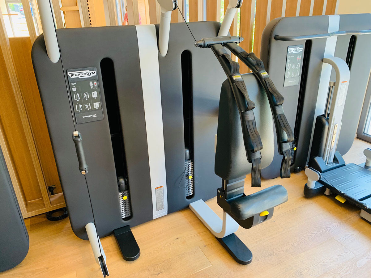 TechnoGym Kinesis Stationen, 6 Kraftgeräte im Set, gebraucht, überholter Zustand
