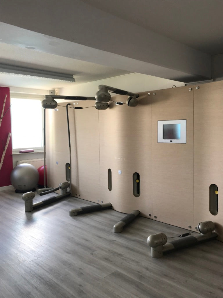 TechnoGym Kinesis Class Wand, Set mit 4 Modulen und TV, gebraucht, guter Zustand