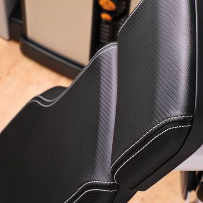 Life Fitness Torso Rotation, Insignia Series, Rotation Machine, Oblique Abdominal Muscles, Color Diamond White, Upholstery Carbon Fiber Black, Like New