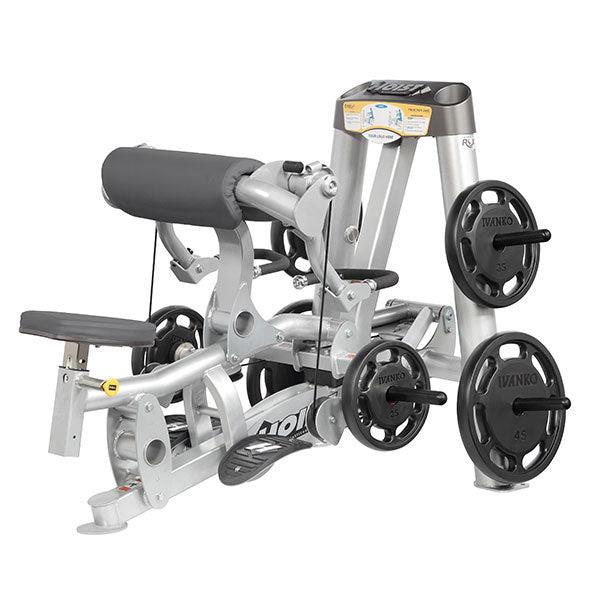 Hoist Roc-IT Preacher Curl, RPL-5102 Biceps Machine, Biceps Curl, Roc IT Plate Loaded Series, Frame Color Silver, Used - Refurbished Condition