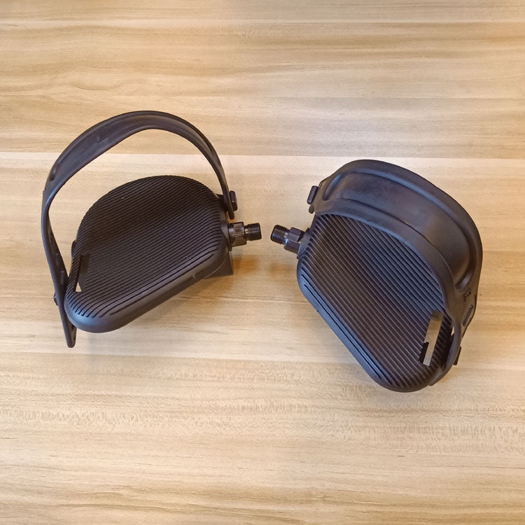 Pedale für Ergometer incl. Pedalriemen (je 1 Paar) - Premium OEM Qualität