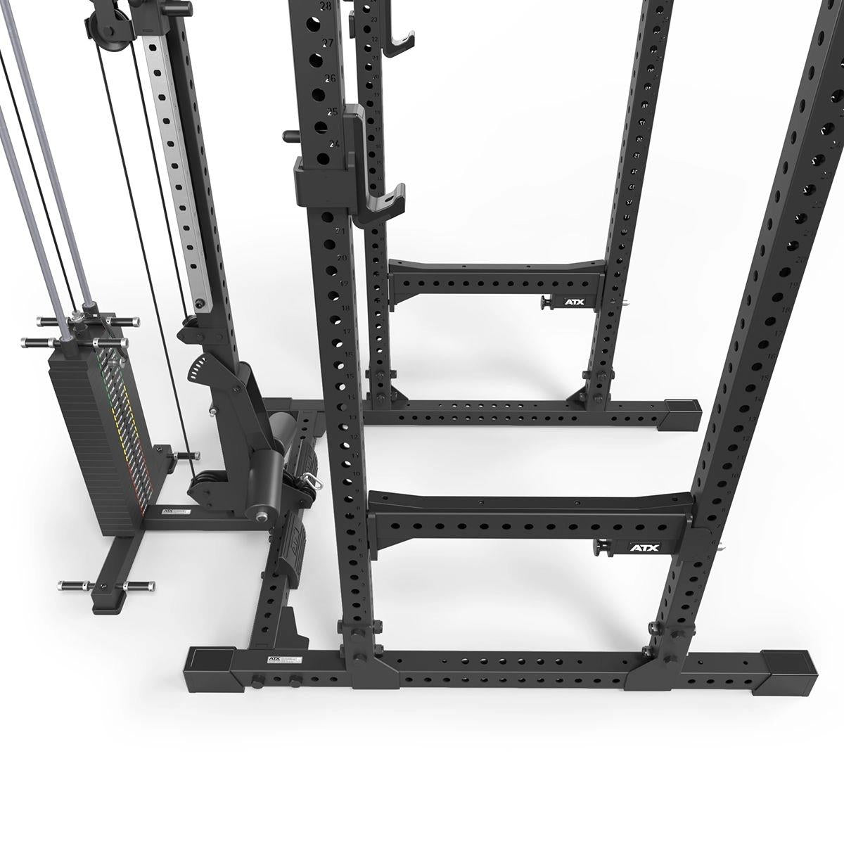 ATX Power Rack PRX-780 mit Latzug - 125 kg Steckgewichte