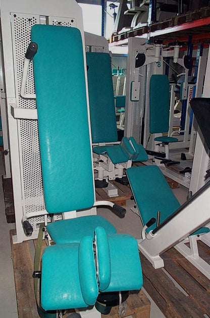 Jimsa Fitnessline- und Professionalline Kraftgerätepark, Fitnessstudio, Weiß, gebraucht
