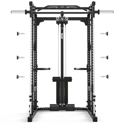 ATX Power Rack Komplettstation 640/660 zum Vorteilspreis - Steckgewichte