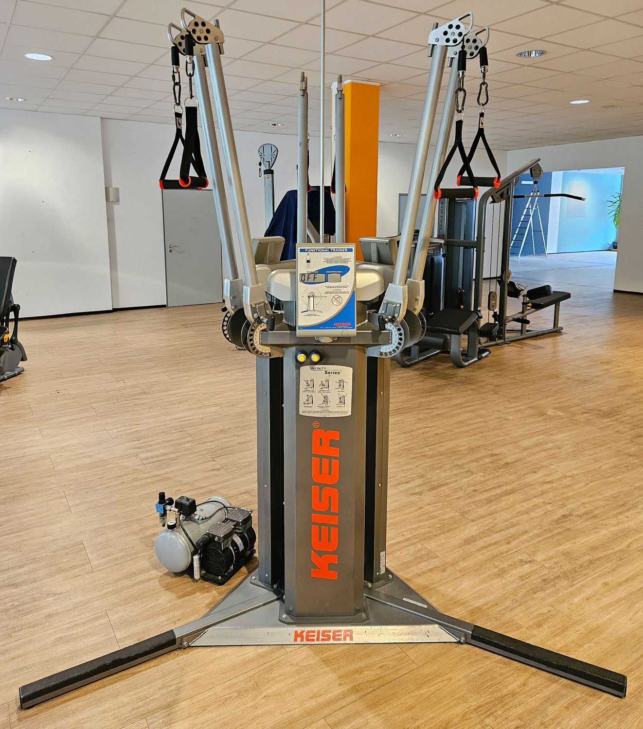 Keiser Infinity Series Functional Trainer Model 3020, Kabelzüge für Schnellkrafttraining, 3 Stück = Triple Konfiguration, Einzelverkauf möglich, gebraucht - geprüfter Zustand