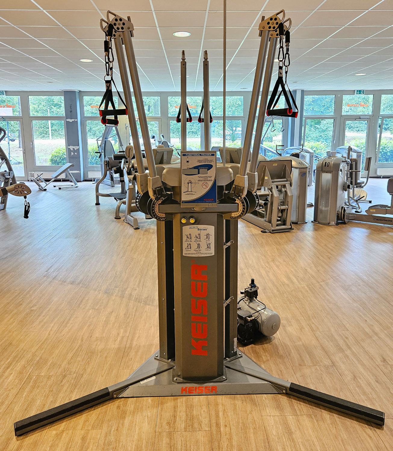 Keiser Infinity Series Functional Trainer Model 3020, Kabelzüge für Schnellkrafttraining, 3 Stück = Triple Konfiguration, Einzelverkauf möglich, gebraucht - geprüfter Zustand