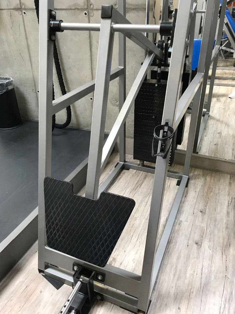 Künzler Beinpresse, sitzend, 250kg Gewichtsblock, Silber, gebraucht