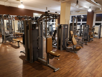 Life Fitness &amp; Hammer Strength - 93 fitness machines - strength training equipment, cardio equipment, plate-loaded equipment, benches, etc. - complete gym - used - TOP condition