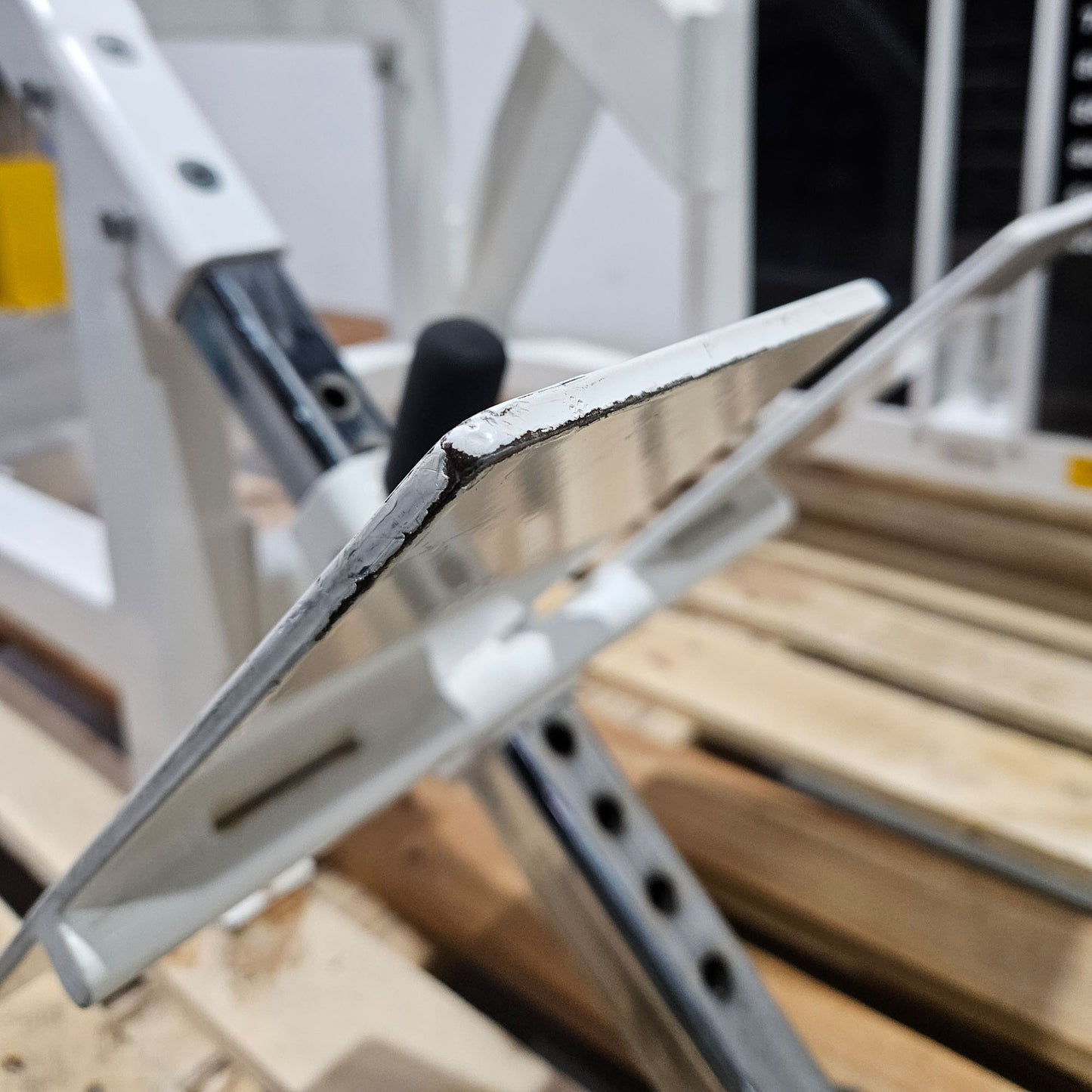 Pulse bzw Pulsestar Rückenstreckermaschine, Back Extension, Lower Back, Hyperextension, Rahmenfarbe Weiß, gebraucht - geprüfter Zustand mit optischen Gebrauchsspuren