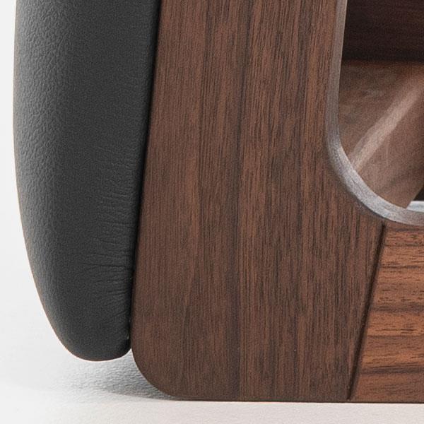 WaterRower NOHrD TriaTrainer Nussbaum, Kunstleder/ Echtleder