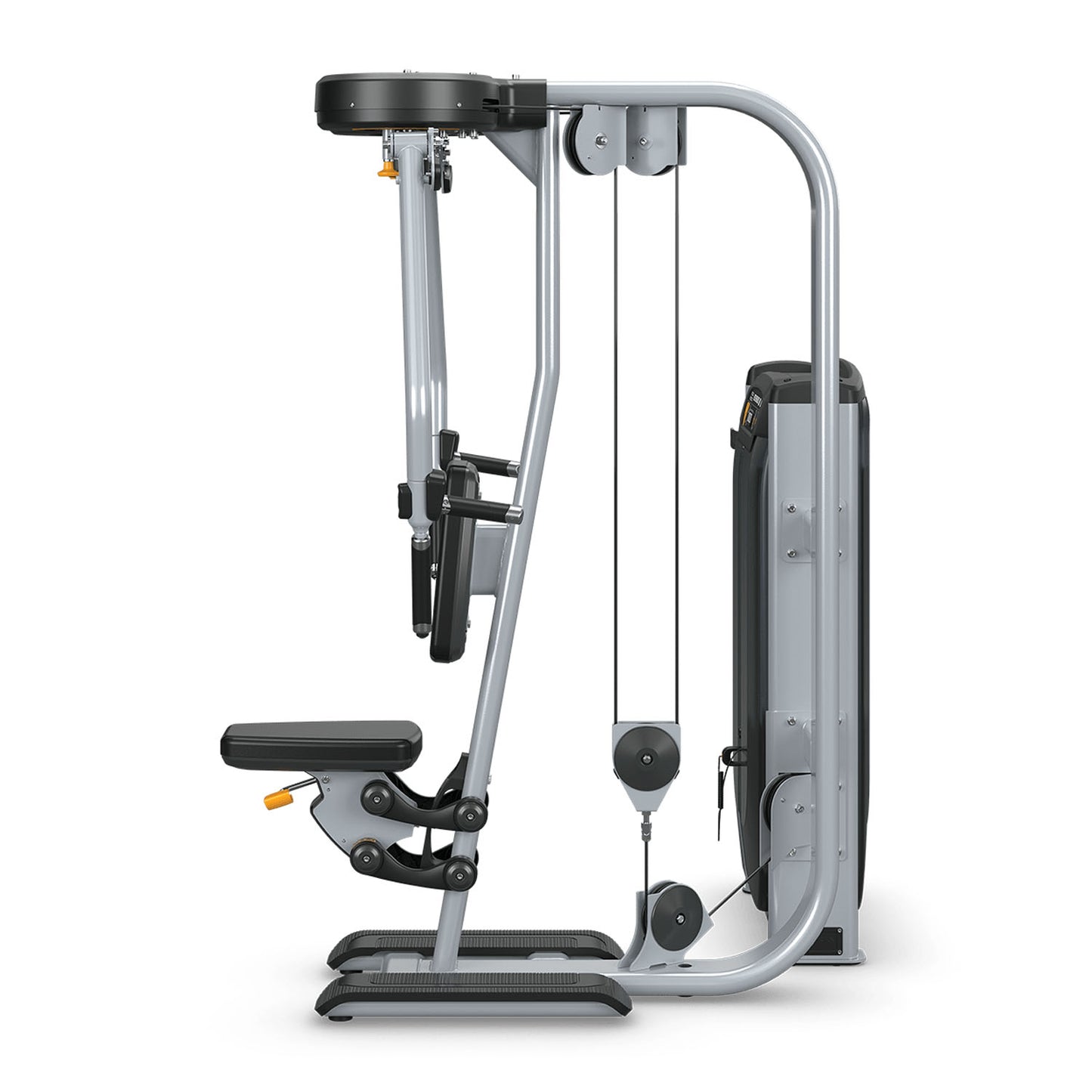 Matrix Ultra Pec Fly and Rear Delt G7-S22, Butterfly und Butterfly Reverse 2 in 1 Kombimaschine, Rahmen Silber, gebraucht - überholter Zustand