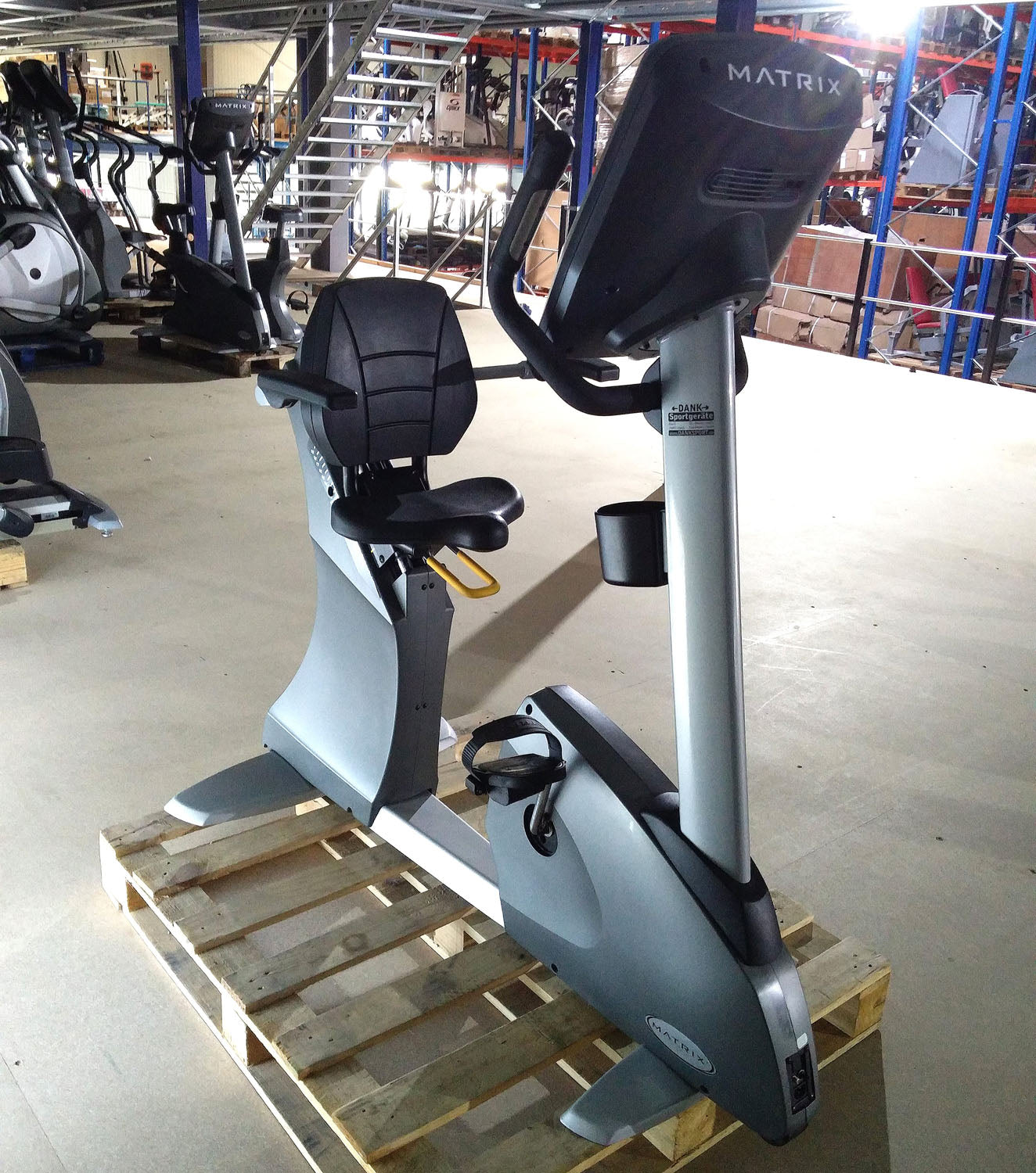 Matrix H5x Hybrid Bike Ergometer, Cycle mit Rückenlehne, Neues Modell, gebraucht - überholter Zustand