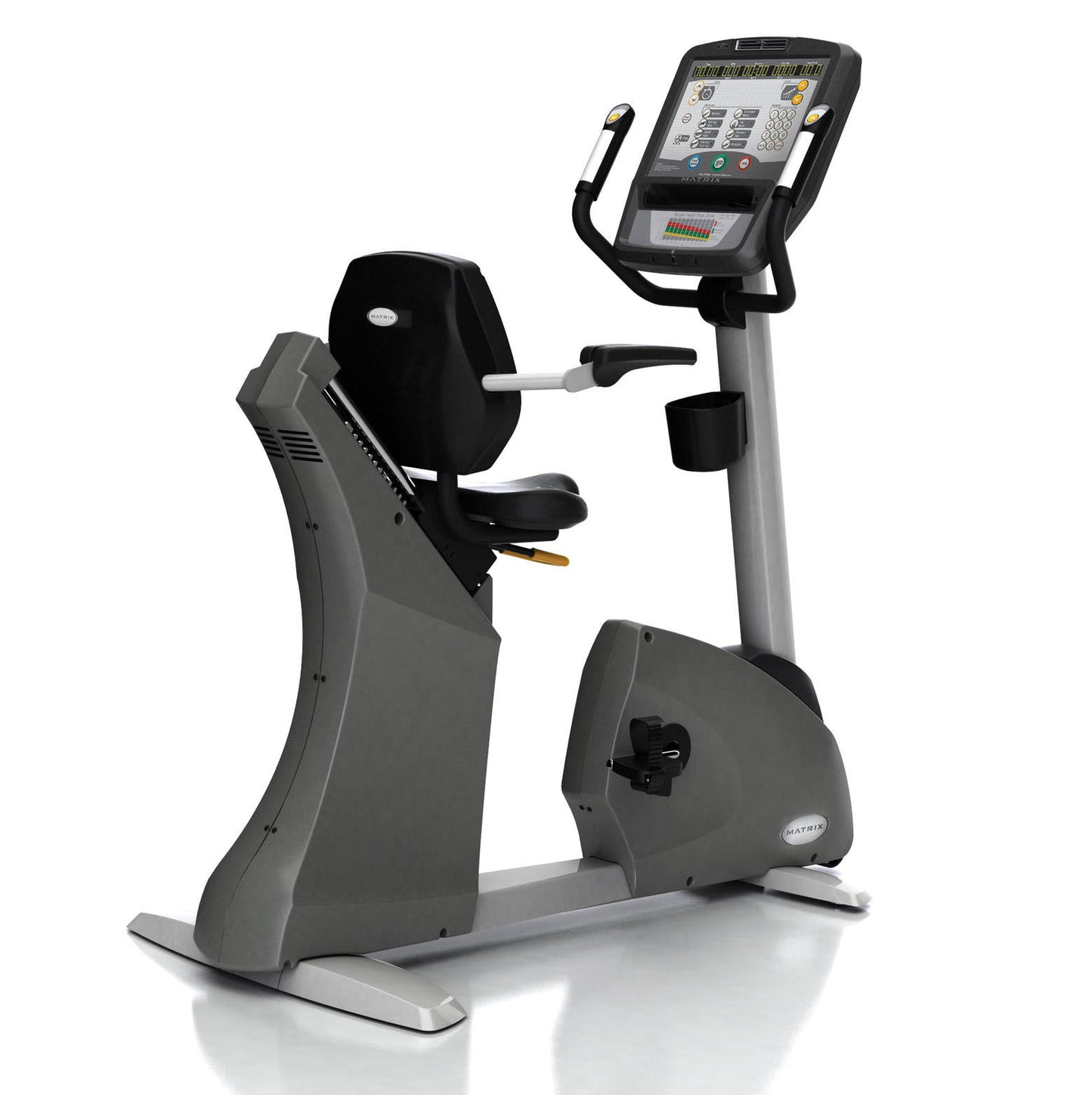 Matrix H5x Hybrid Bike Ergometer, Cycle mit Rückenlehne, Neues Modell, gebraucht - überholter Zustand