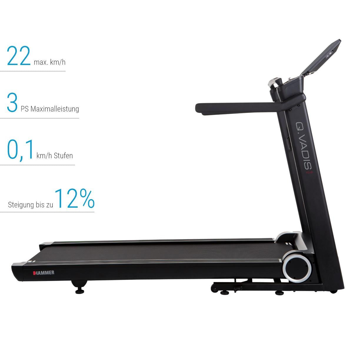 Hammer Q. VADIS 10.0 Laufband
