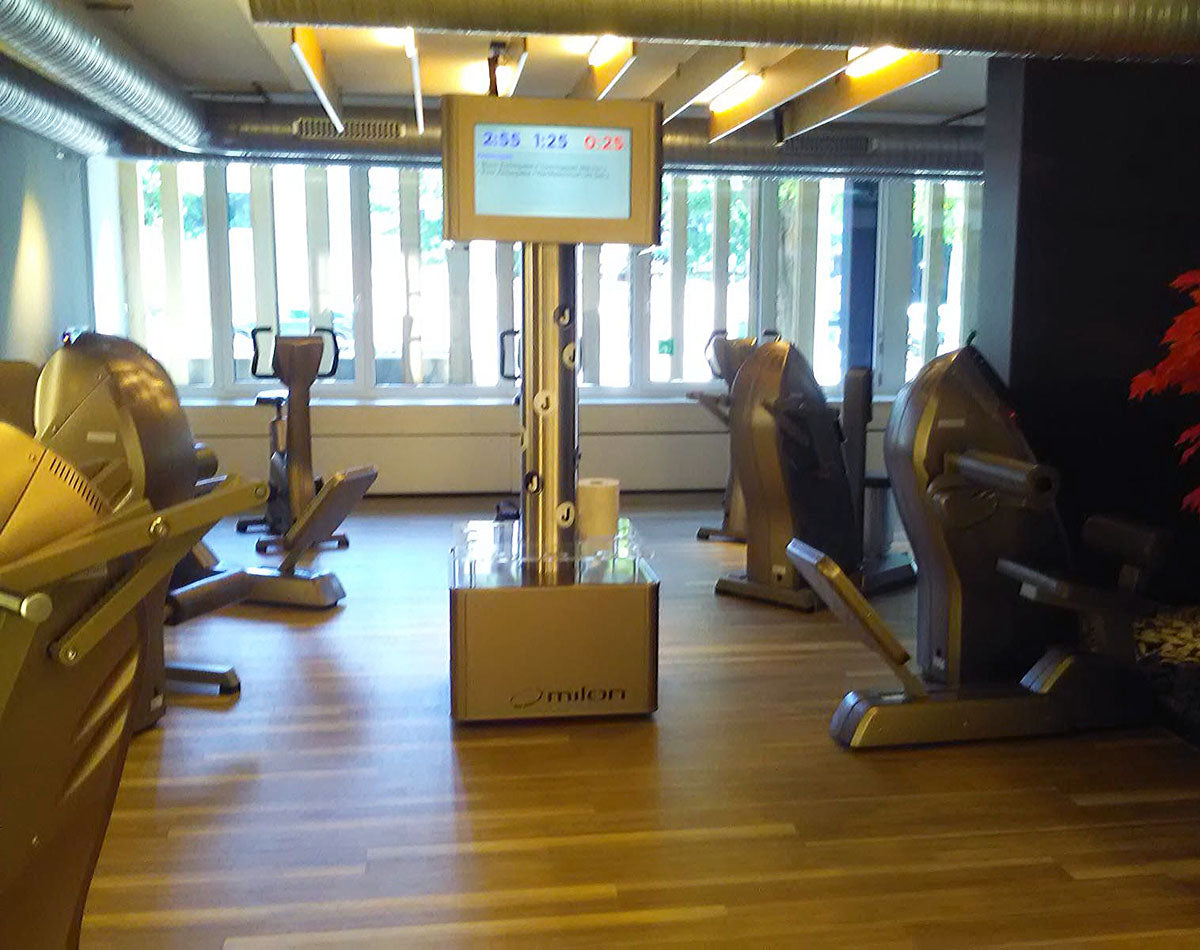Milon PREMIUM strength-endurance circuit, delivered/built in 2013, from a women's studio, exclusive colors, top condition, used and refurbished