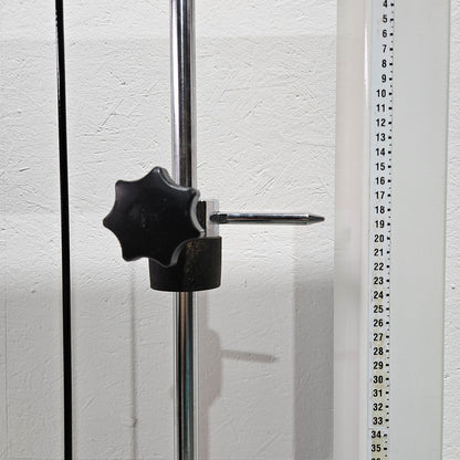 MKB Keller Funktionsstemme, Beinpresse verstellbar sitzend - liegend, Kippkreisel, 180kg Gewichtsblock, Farbe Weiß, gebraucht - überholter Zustand
