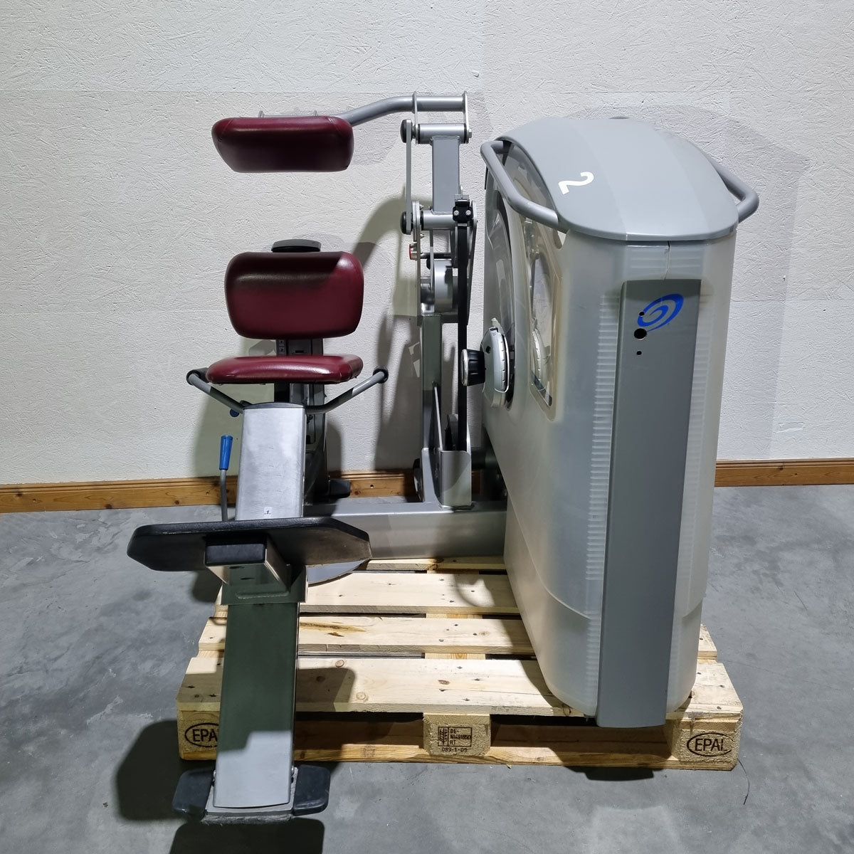Nautilus One, 10-piece strength training set, successor to the legendary Nitro Fitness series, silver, used - refurbished condition