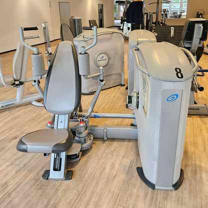 Nautilus One, 10-piece strength training set, successor to the legendary Nitro Fitness series, silver, used - refurbished condition