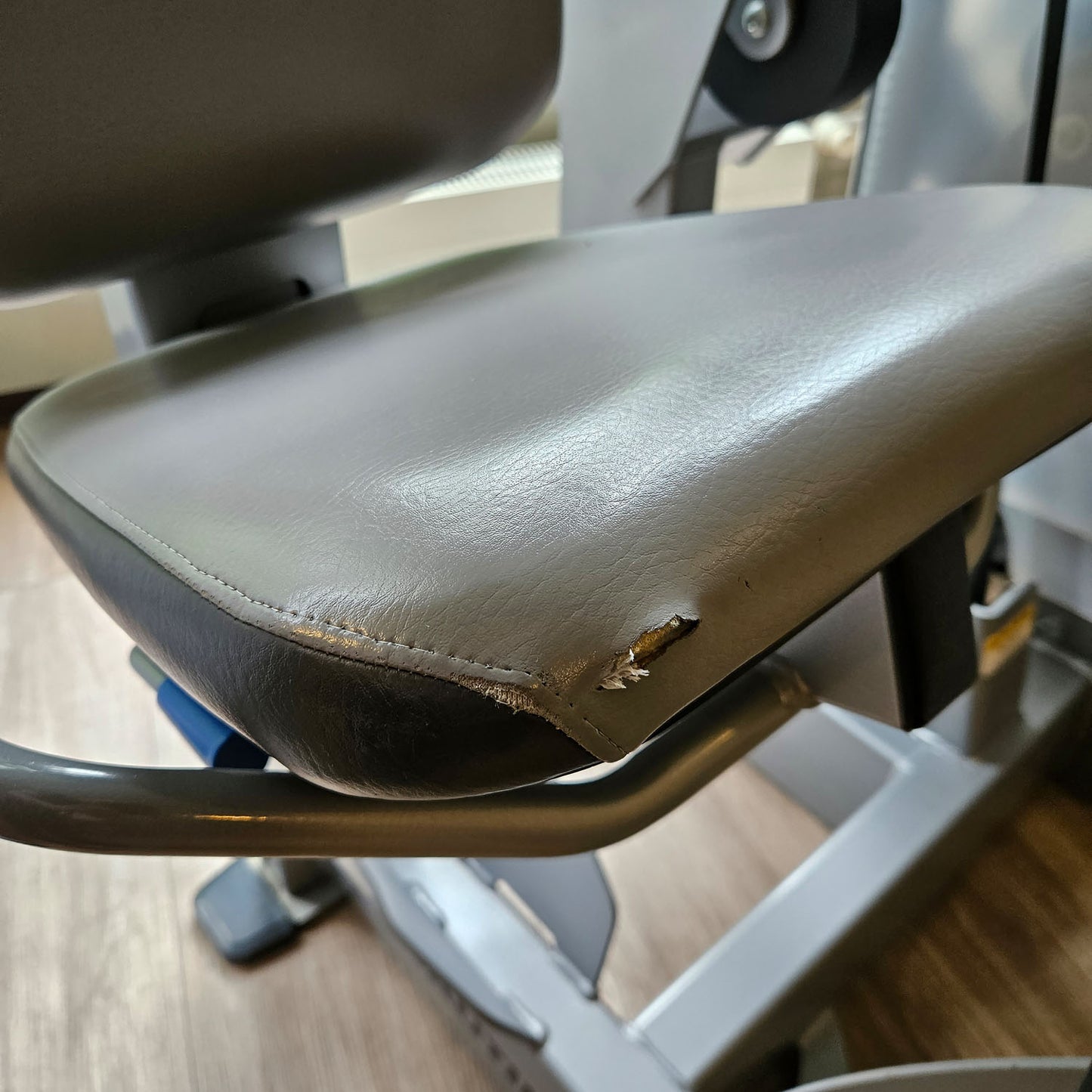 Nautilus ONE Low Back, Lower Back Machine, Rückenstreckermaschine, Hyperextension, Model S6LB, Rahmenfarbe Silber, gebraucht - überholter Zustand